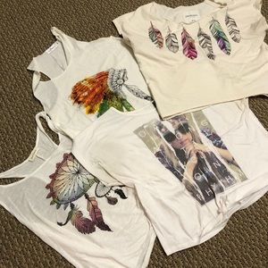 Aeropostale boho tops feathers bundle BOHO